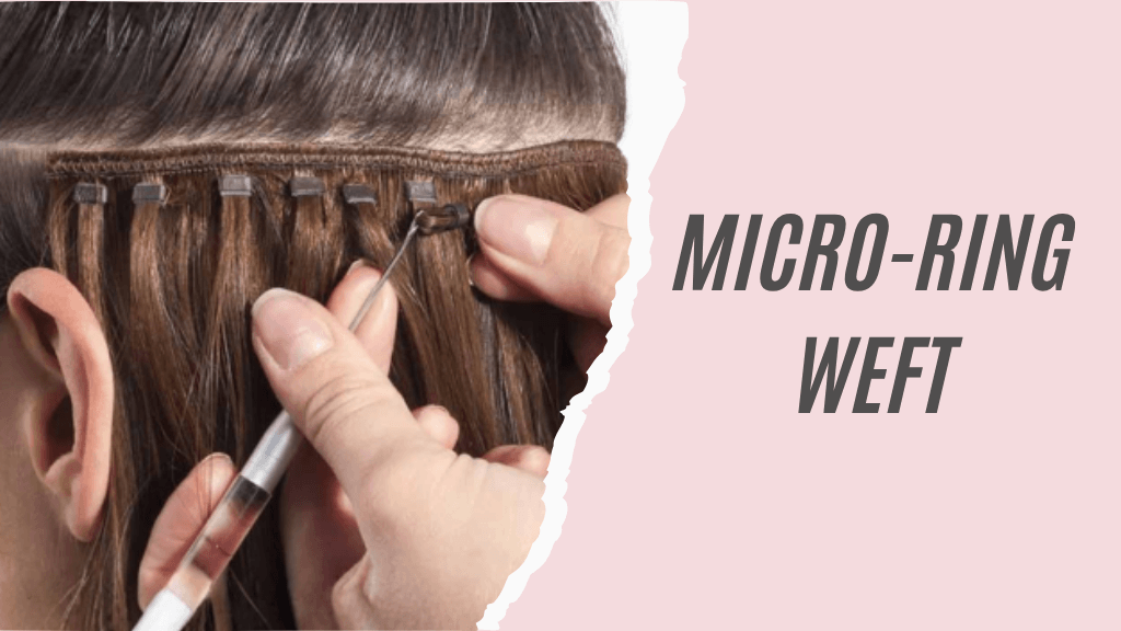 Micro Rings Weft Hair Extension Training Method